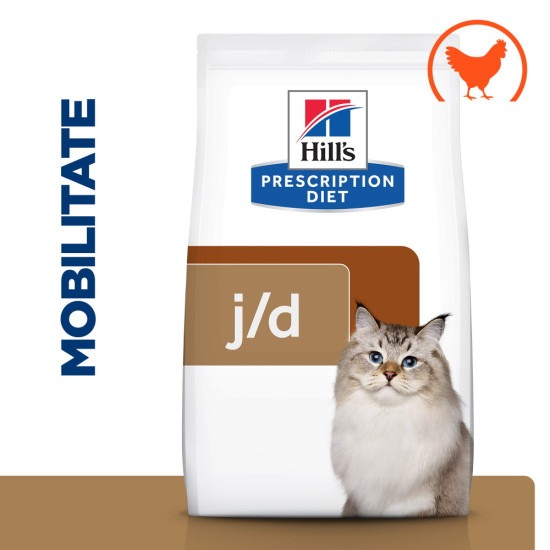 Hills PD Feline j/d cu pui, hrana articulara pisici, 1.5 kg